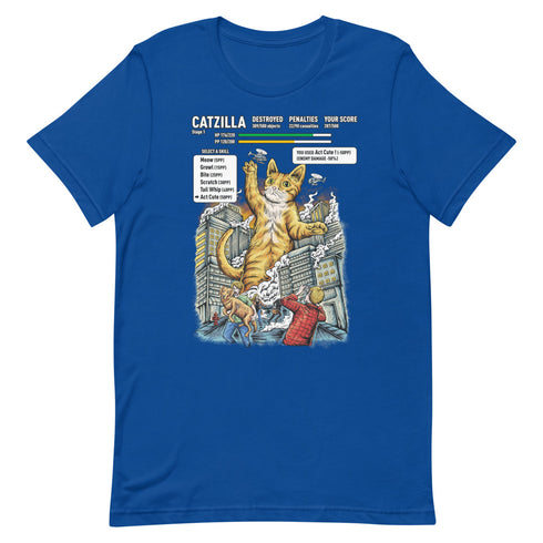 Catzilla Video Game Premium T-Shirt